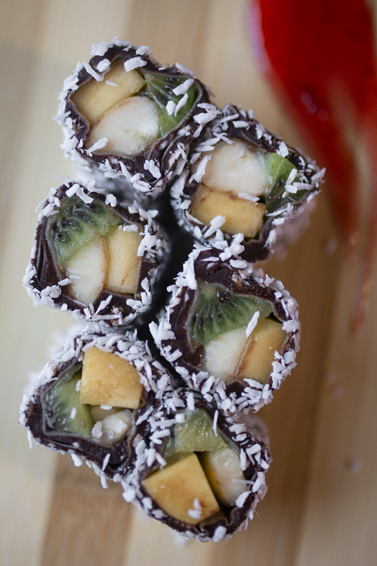 картинка Шоколадный ролл (6 шт.) суши-маркета "Каэру"