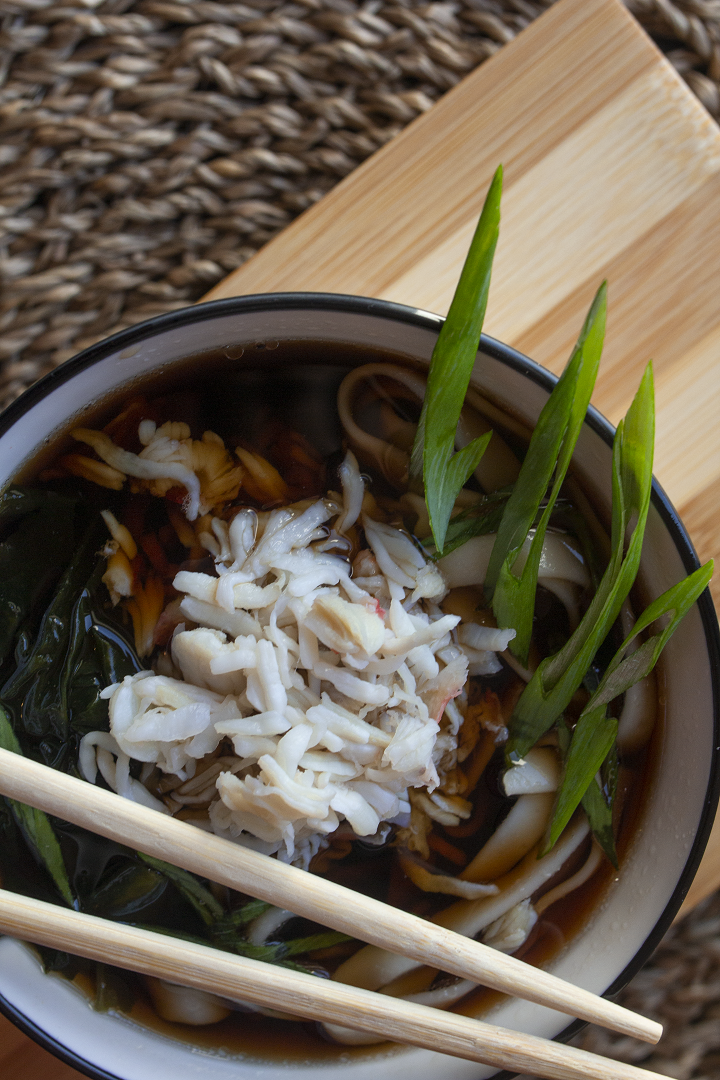 картинка Суп лапша с мясом краба суши-маркета "Каэру"
