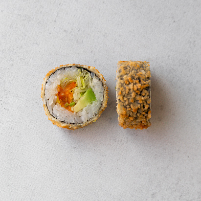 картинка Овощной темпура ролл суши-маркета "Каэру"